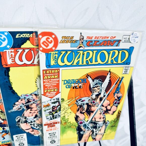 Enter The Lost World Of The WARLORD 41-49 51-60 Lot DC Comics Mike Grell - Picture 5 of 9